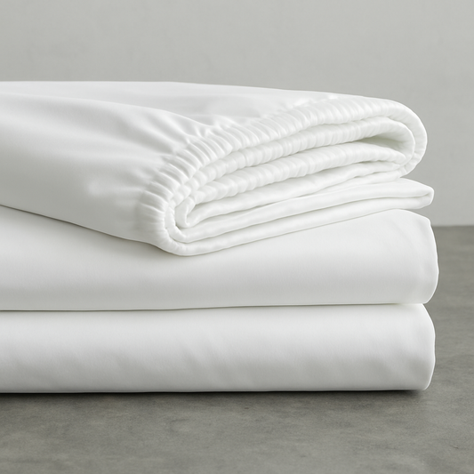 Fitted Sheet made from 100% long staple cotton percale