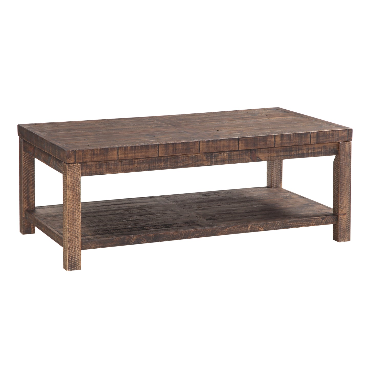 Craster Rechteckiger Couchtisch aus Altholz in Smoky Taupe