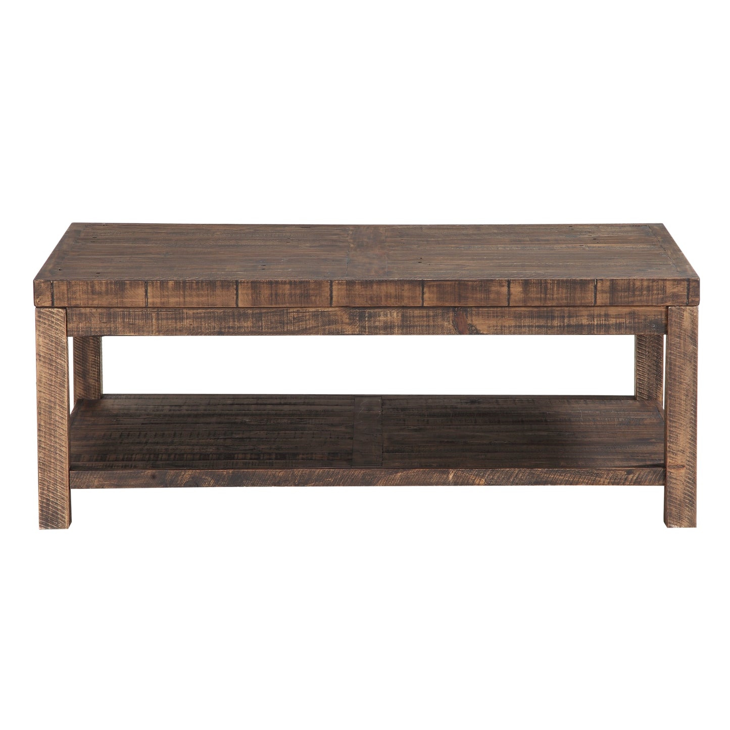 Craster Rechteckiger Couchtisch aus Altholz in Smoky Taupe