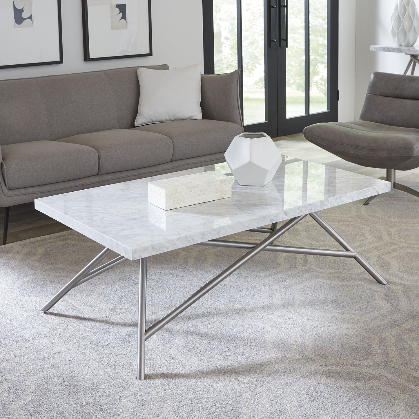 Coral Couchtisch aus Marmor