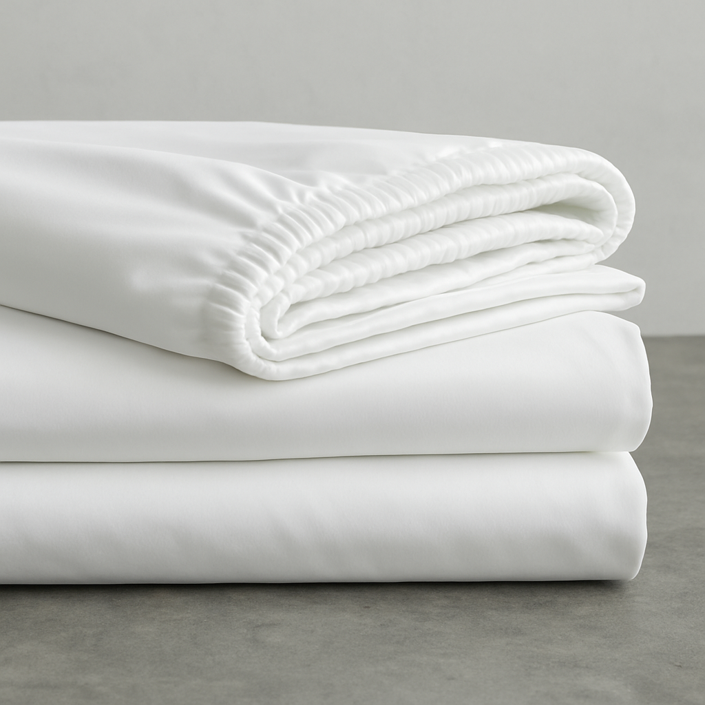 Fitted Sheet made from 100% long staple cotton percale