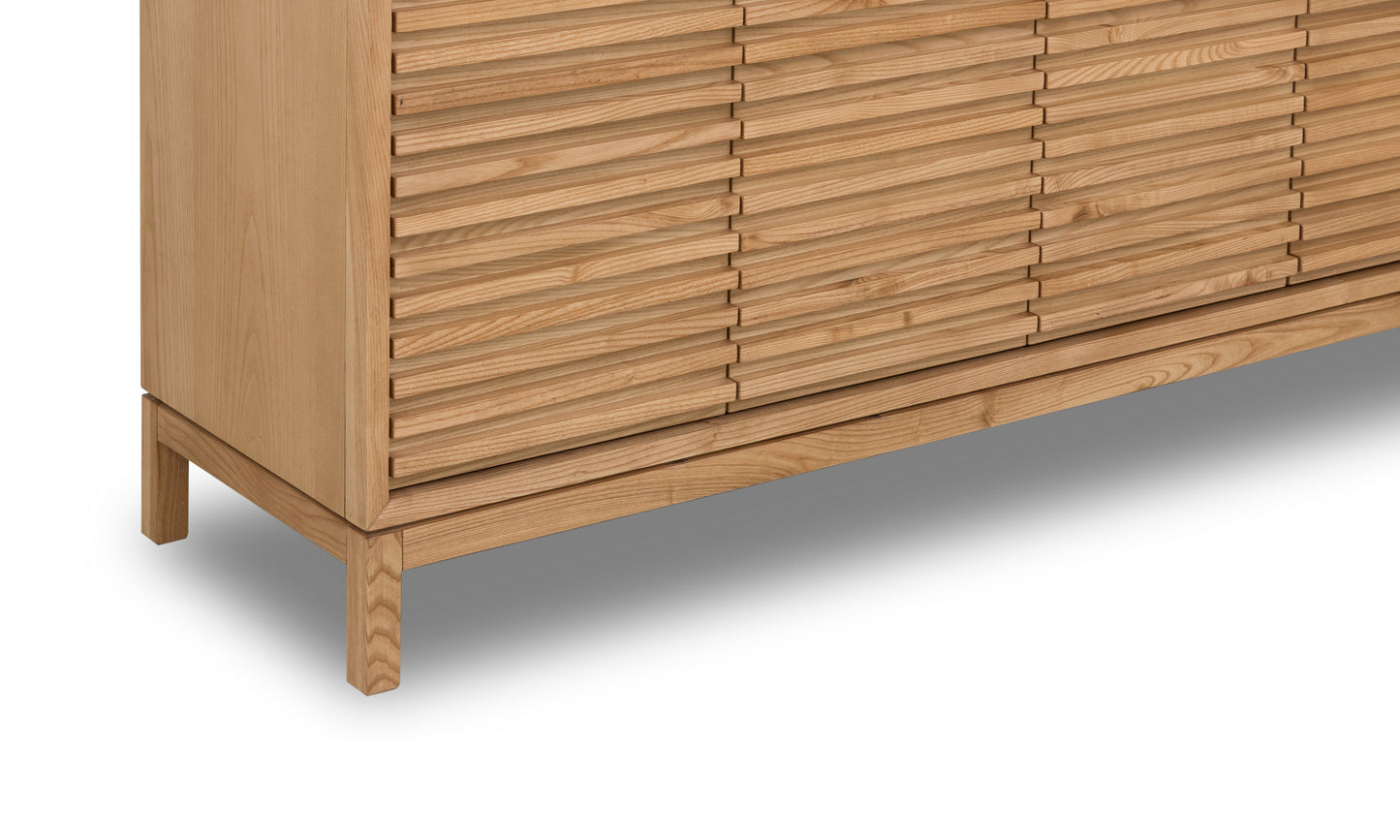 Tanner Four Door Sideboard in Flaxen