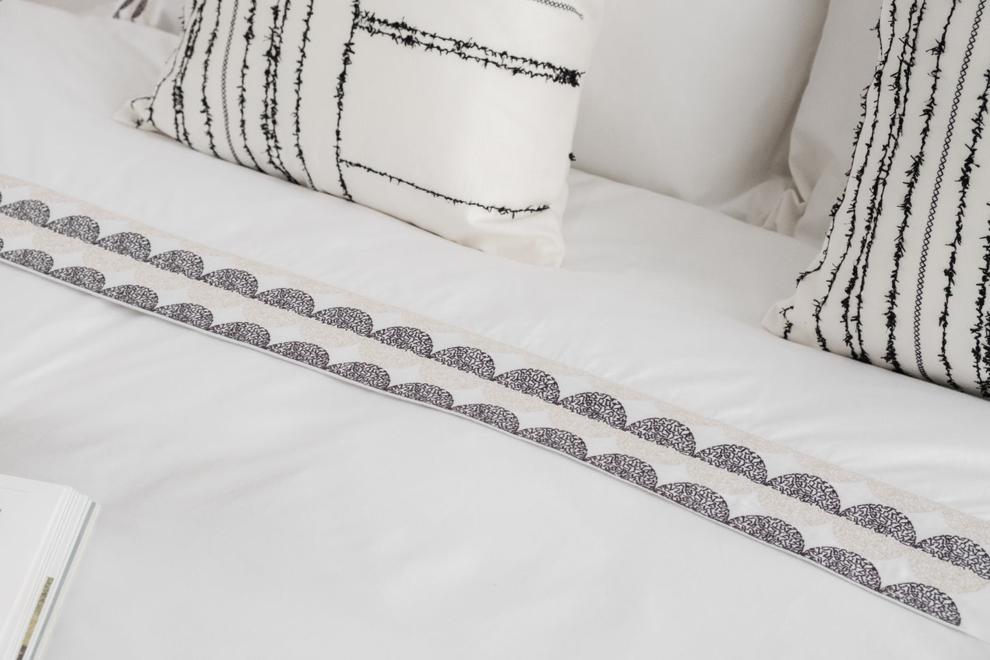 Shiloh Neutrals Duvet Cover made from 100% long staple cotton percale